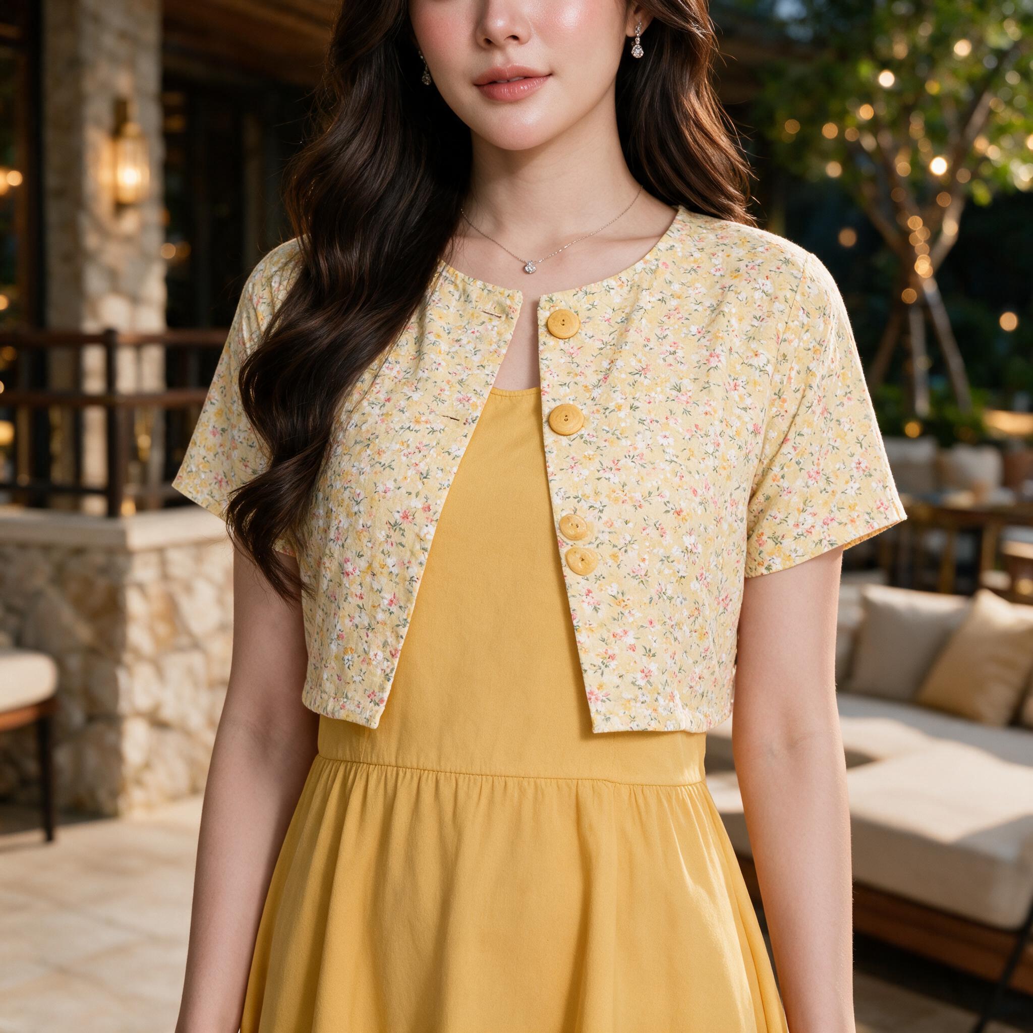 A070( รุ่นขายดี) ชุดคลุมท้องให้นม ใส่ทำงาน แบรนด์ MamyAnn ♥ - รายละเอียดผ้าและงานตัดเย็บ