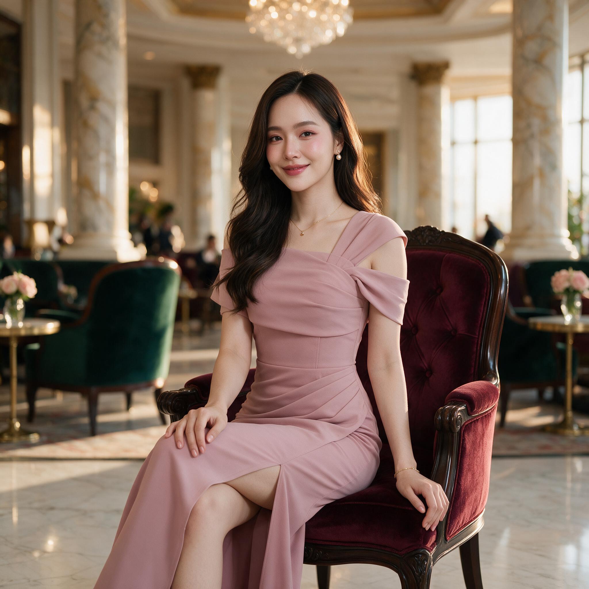 ชุดออกงาน ชุดเพื่อนเจ้าสาว ชุดราตรี koolykool(พร้อมส่ง - ลุคใส่จริง
