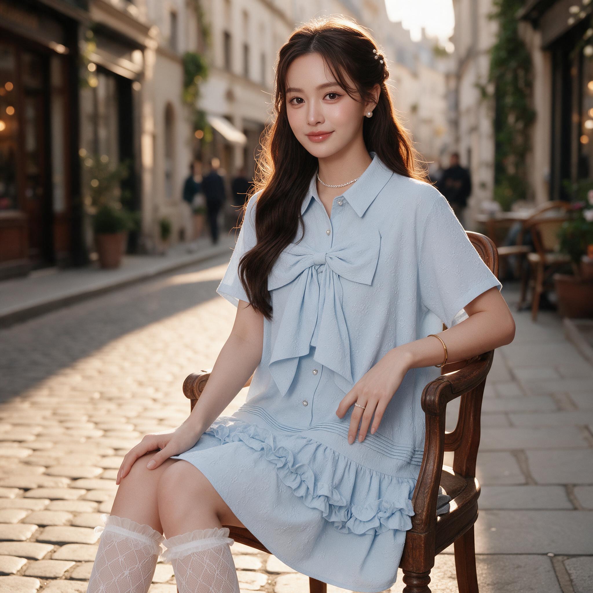 DAYDREAM MINI DRESS เดรสสั้น เดรสแขนสั้น ชุดออกงาน