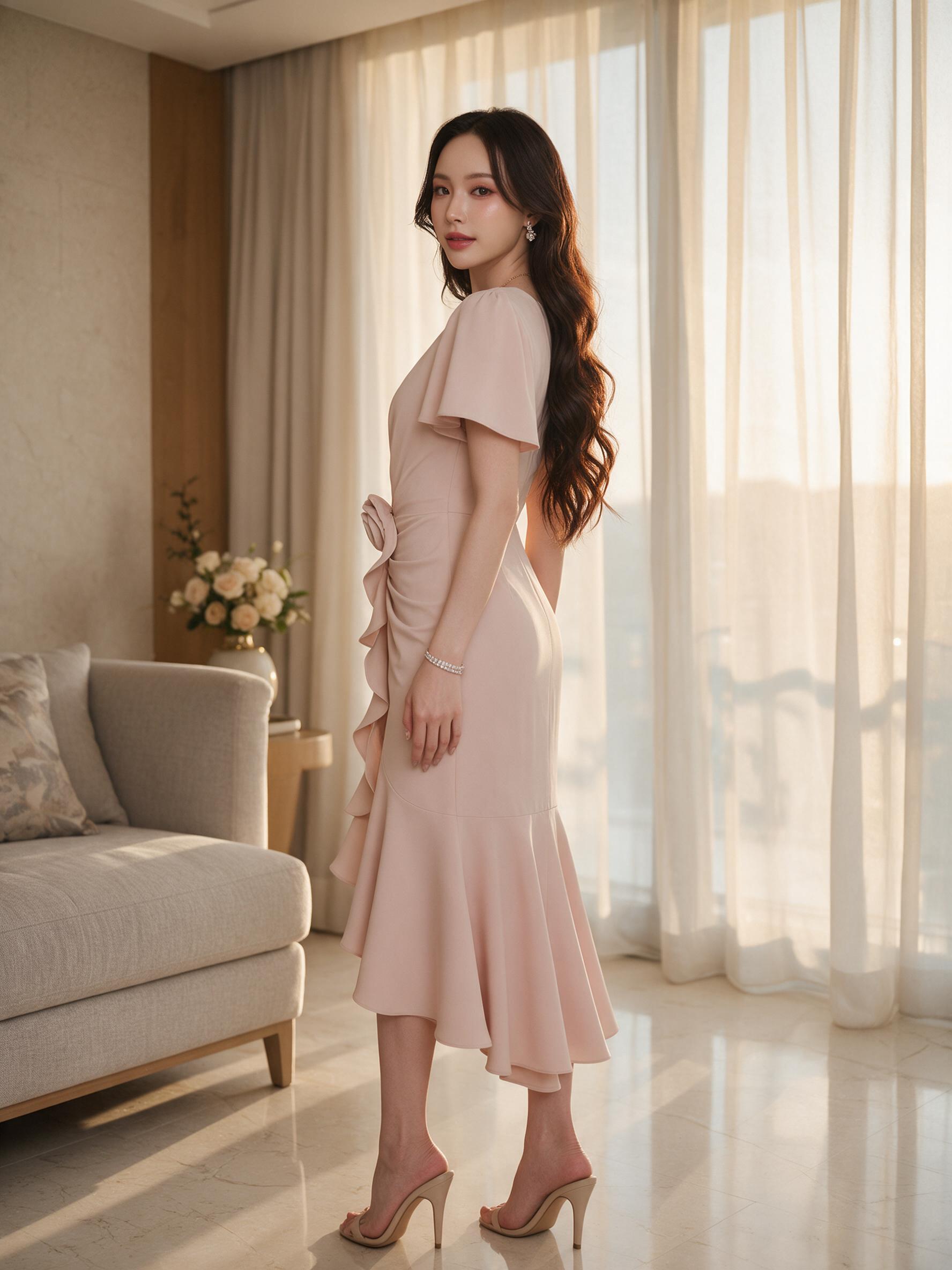 ชุดออกงาน ชุดเพื่อนเจ้าสาว koolykool(พร้อมส่ง S-4XL)