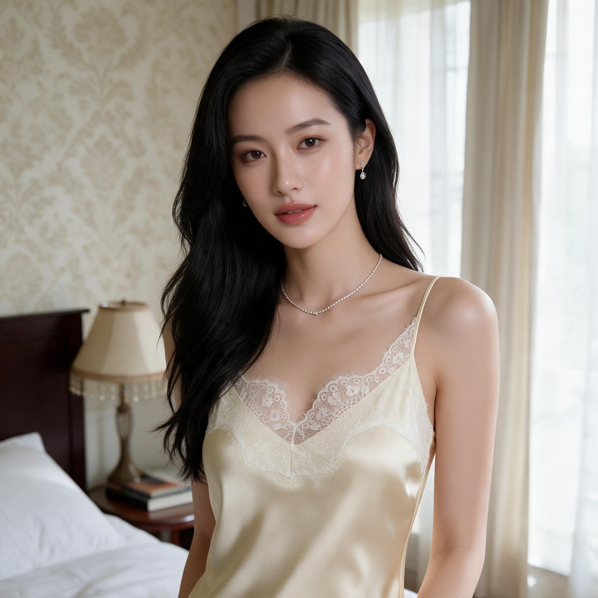 Fabrique.co - Lacie Mini Dress เดรสเจนิส เดรสสั้น - รายละเอียดผ้าและงานตัดเย็บ