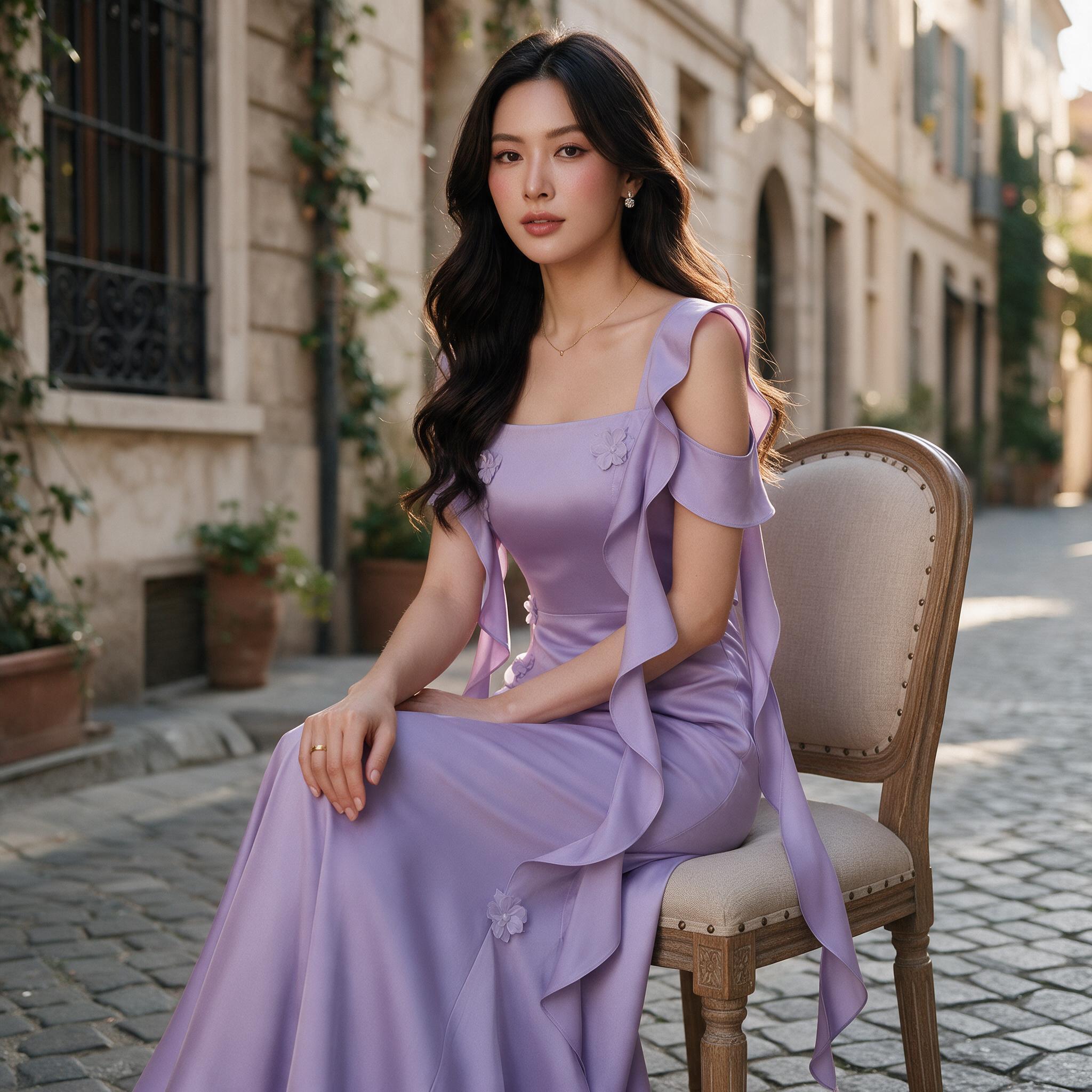 เดรสเพื่อนเจ้าสาว ป้าย MAYA G129 เดรสไปงานแต่ง - ลุคใส่จริง