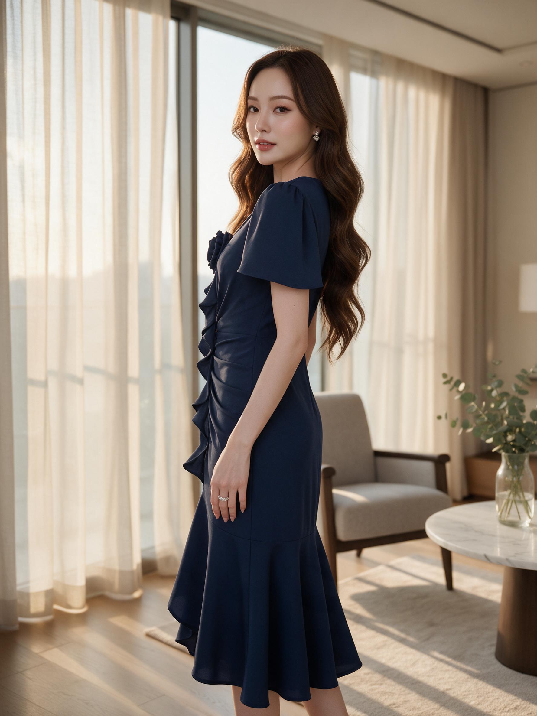 ชุดออกงาน ชุดเพื่อนเจ้าสาว koolykool(พร้อมส่ง S-4XL) - ลุคใส่จริง