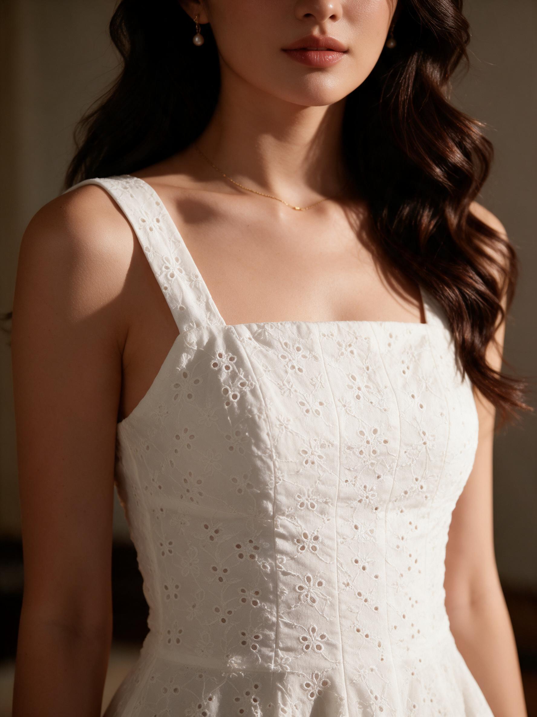 �Everywhere - MADELYN Mini dress V.1(พร้อมส่ง) - รายละเอียดผ้าและงานตัดเย็บ