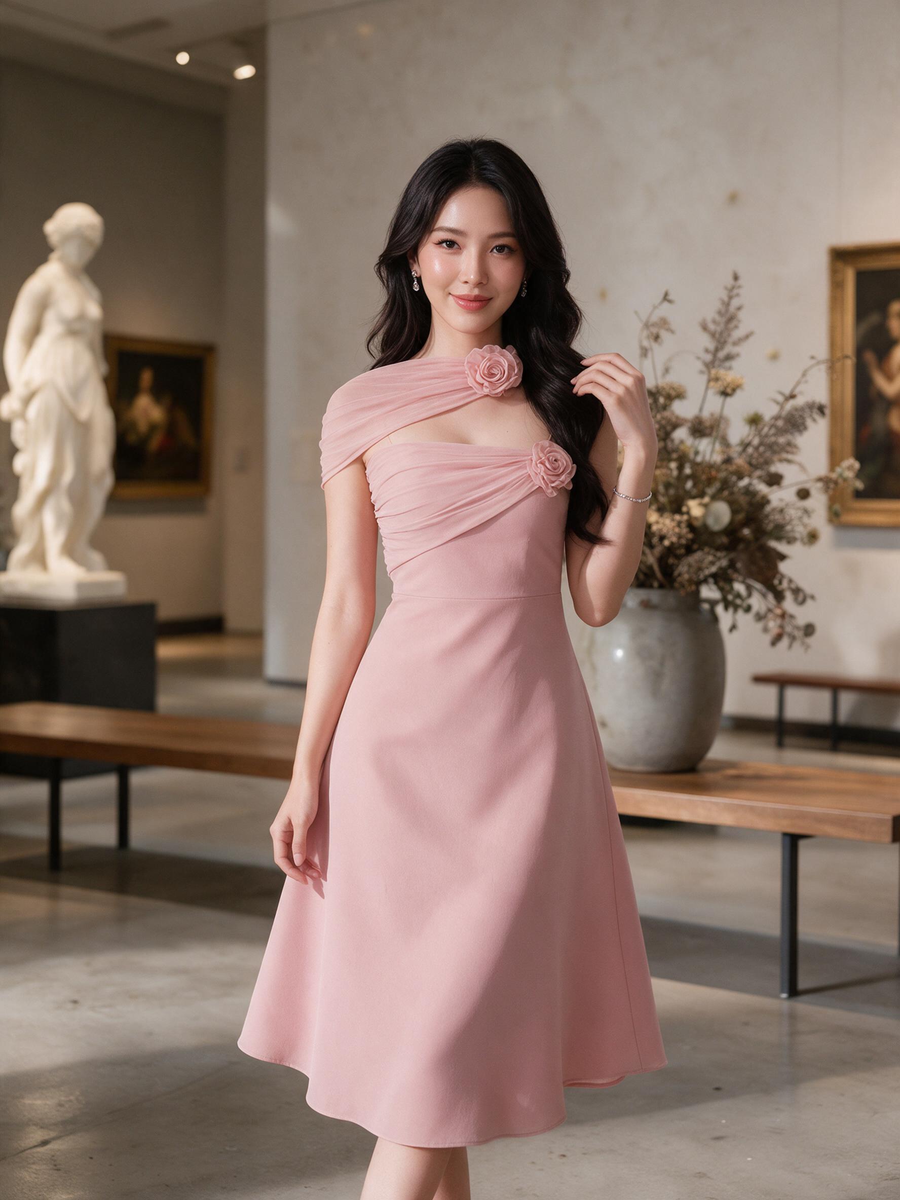 ชุดไปงานเรียบหรูดูแพง MAYA ชุดรับปริญญา ชุดงานเลี้ยง - ลุคใส่จริง