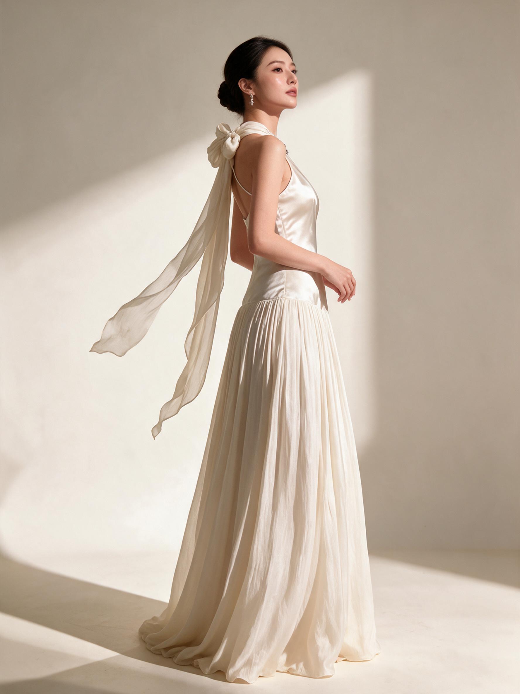 PAPHA พร้อมส่ง🇹🇭 | Moonlight Gown - ลุคใส่จริง