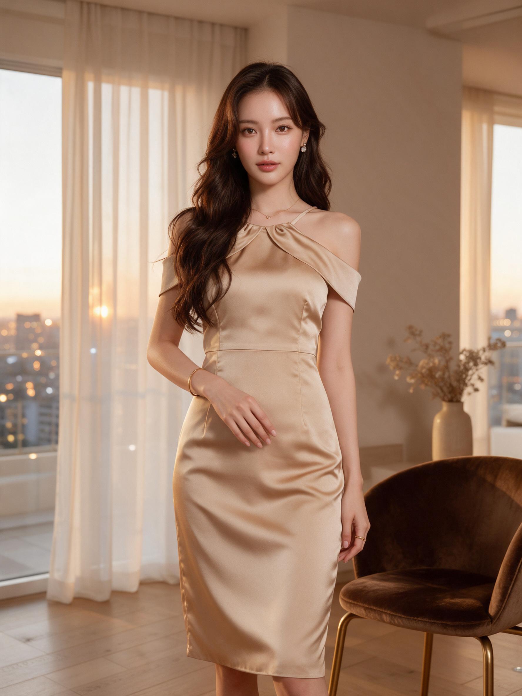 l เดรสสั้นออกงาน ชุดเดรส ชุดเพื่อนเจ้าสาว (G082)s-2x - ลุคพอร์ตเทรต