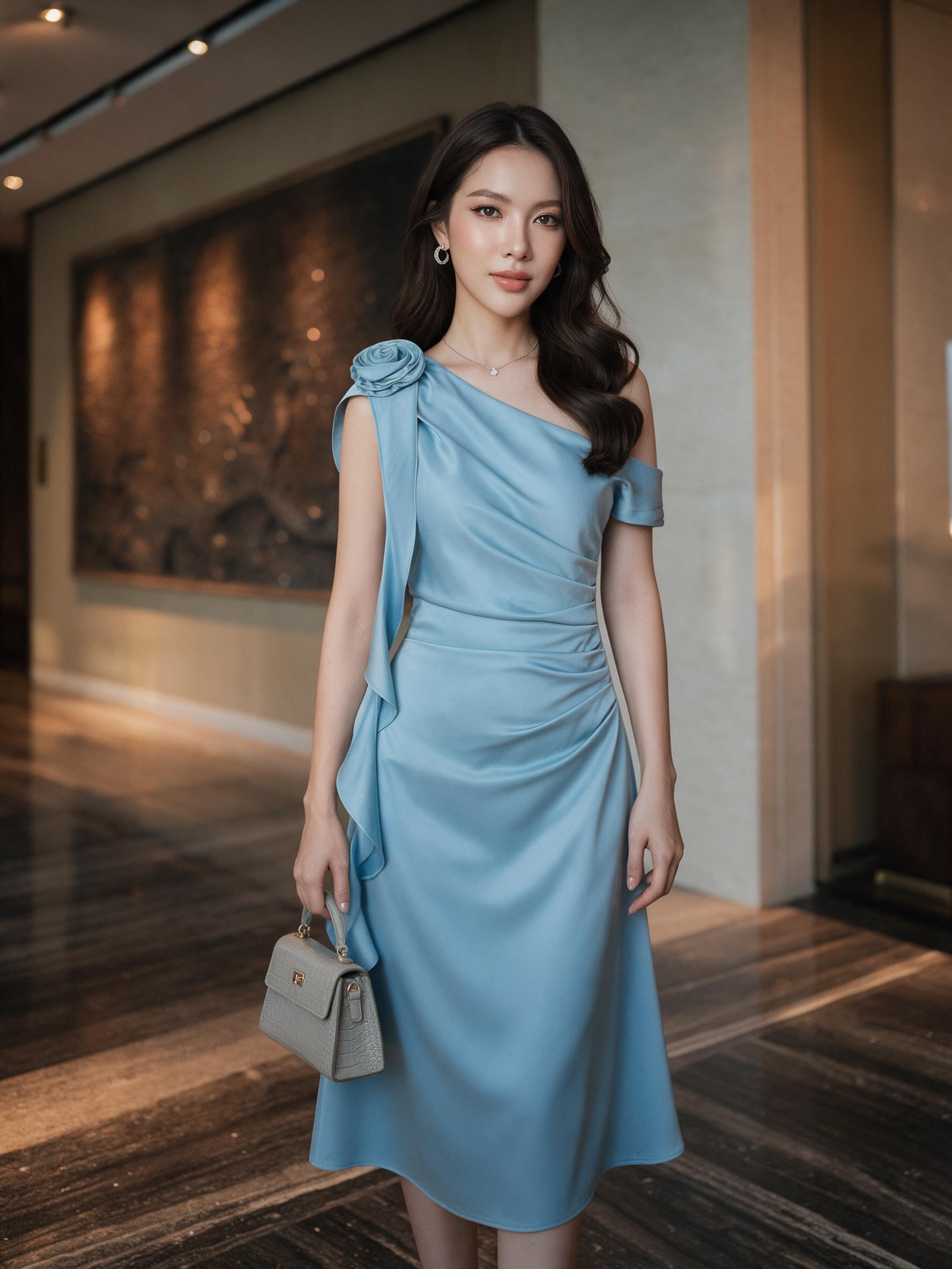 ชุดไปงานแต่ง ชุดไปปาร์ตี้ ชุดงานเช้าMAYA s-xl - ลุคพอร์ตเทรต