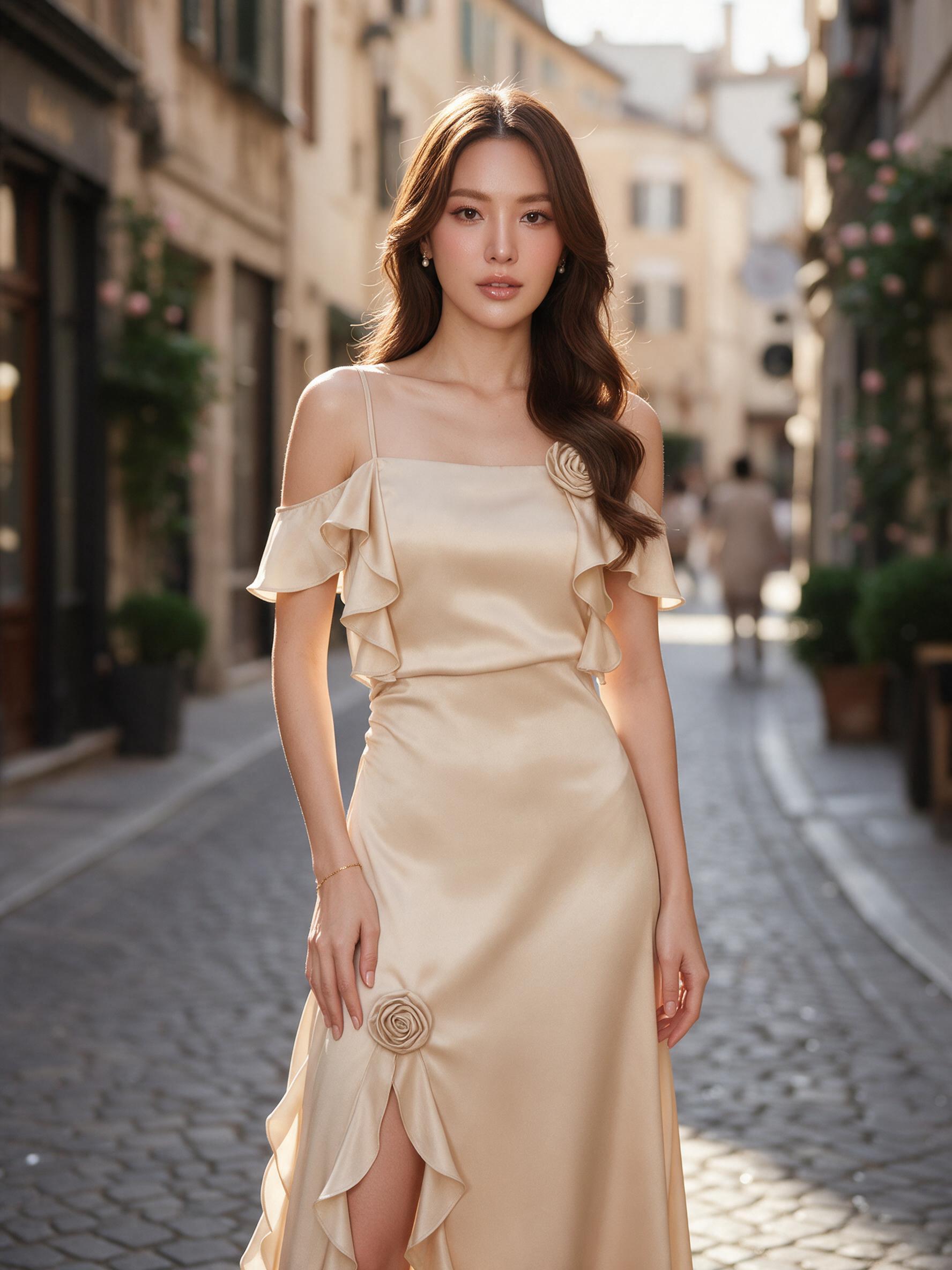 ชุดไปทะเล ชุดไปงาน ชุดไปงานแต่ง - ลุคพอร์ตเทรต