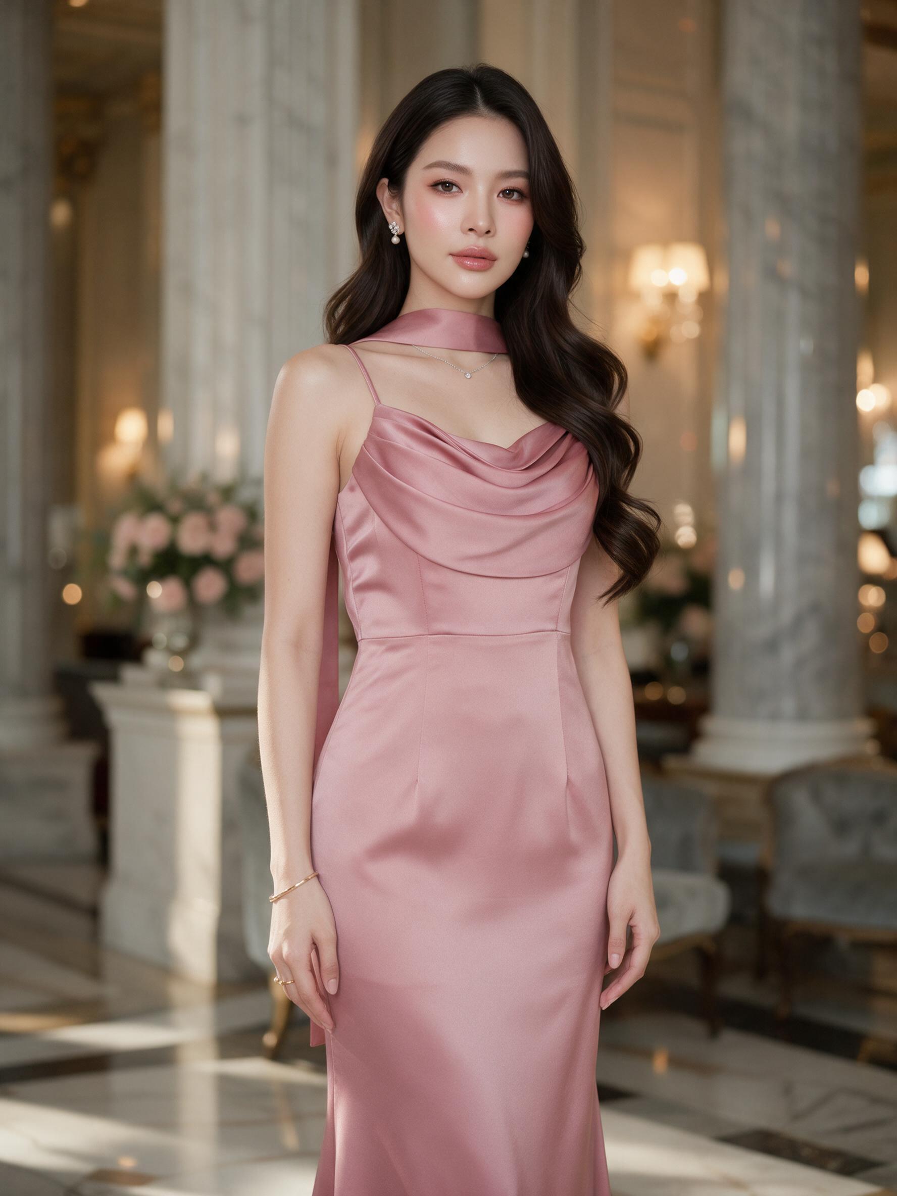 ชุดออกงาน ชุดเพื่อนเจ้าสาว koolykool - ลุคพอร์ตเทรต