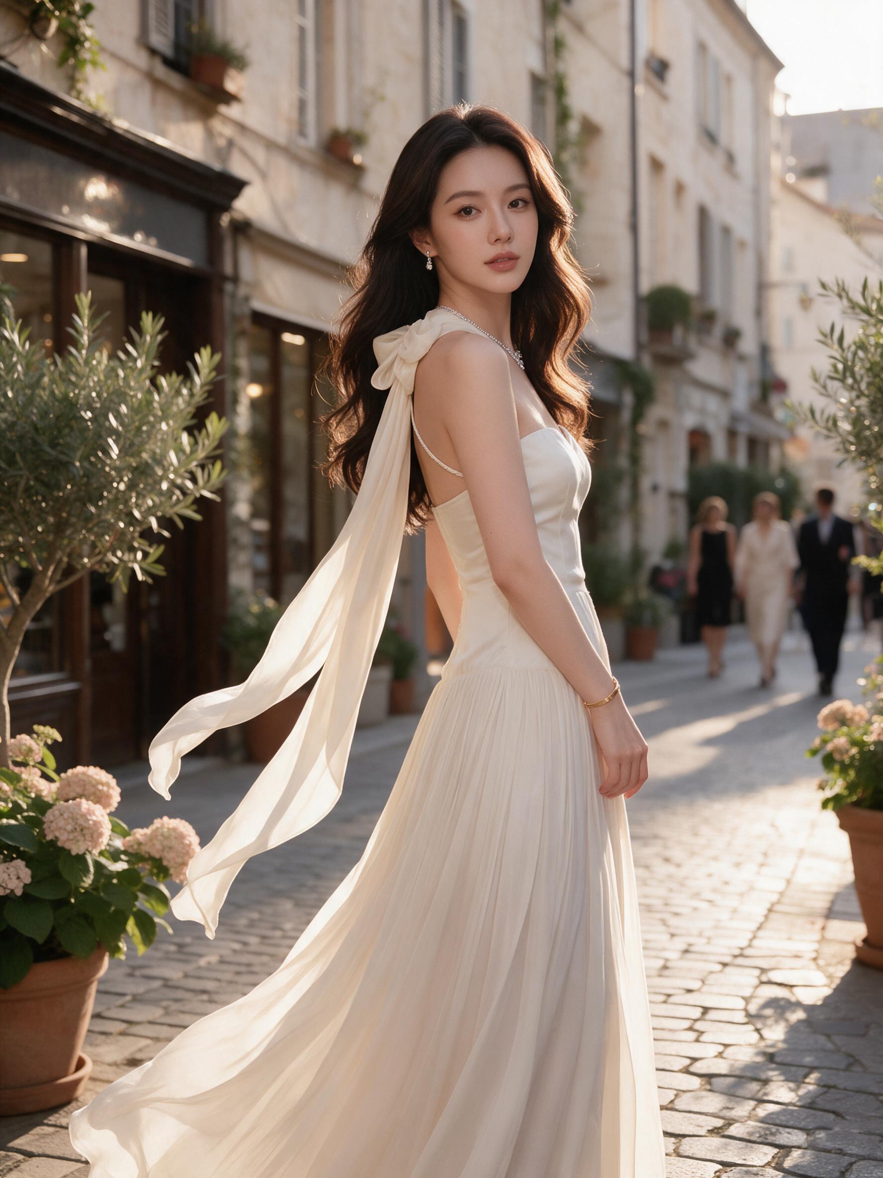 PAPHA พร้อมส่ง🇹🇭 | Moonlight Gown - ลุคพอร์ตเทรต